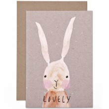 Carte Lovely Bunny et son enveloppe  par Mamas and Papas