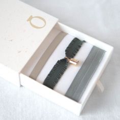 Coffret bracelets Mon Petit Poids Vert (personnalisable) - Mon Petit Poids