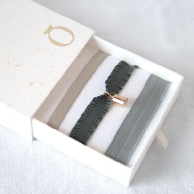 Coffret bracelets Mon Petit Poids Vert (personnalisable)