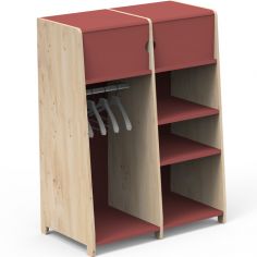 Penderie Asymetry Montessori (coloris au choix) - Mathy by bols