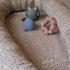 Jouet de dentition en caoutchouc naturel Christian la baleine