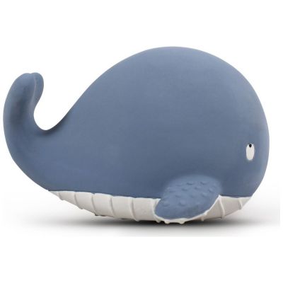 Jouet de dentition en caoutchouc naturel Christian la baleine