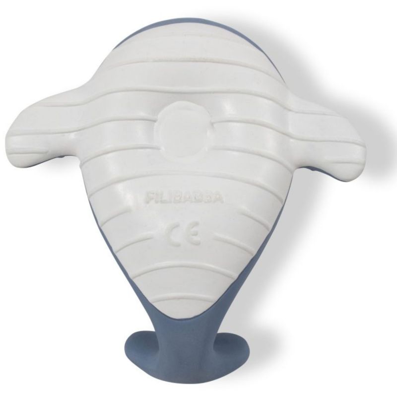 Jouet de dentition en caoutchouc naturel Christian la baleine Filibabba Produit 5