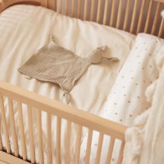 Doudou attache sucette Bunny Ears Olive Green