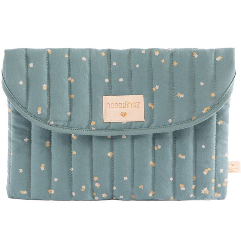 Pochette de change Bagatelle Gold Confetti vert Nobodinoz