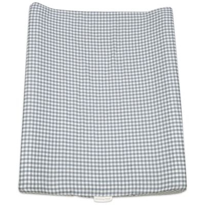 Matelas à langer avec housse Home Praliné Vichy Matcha