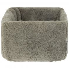 Panier de toilette Cozy Urban green (18 x 18 cm) - Baby's Only