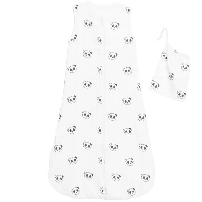 Gigoteuse légère coton bio panda Chao Chao TOG 1 (100 cm) Sauthon