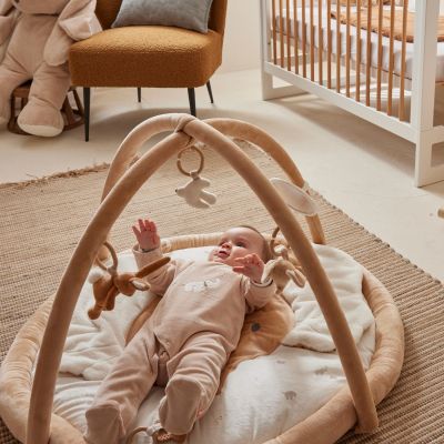 Tapis d'éveil avec arches Bali, Moka & Snow - Reconditionné