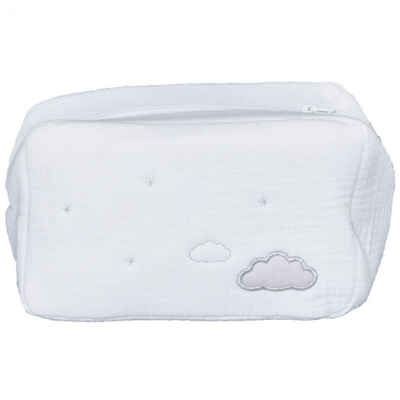 Trousse de toilette Lily grey Sauthon