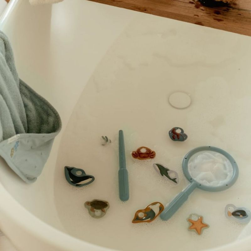 Jeu de bain pêche à la ligne Bleu Little Dutch Ambiance 8