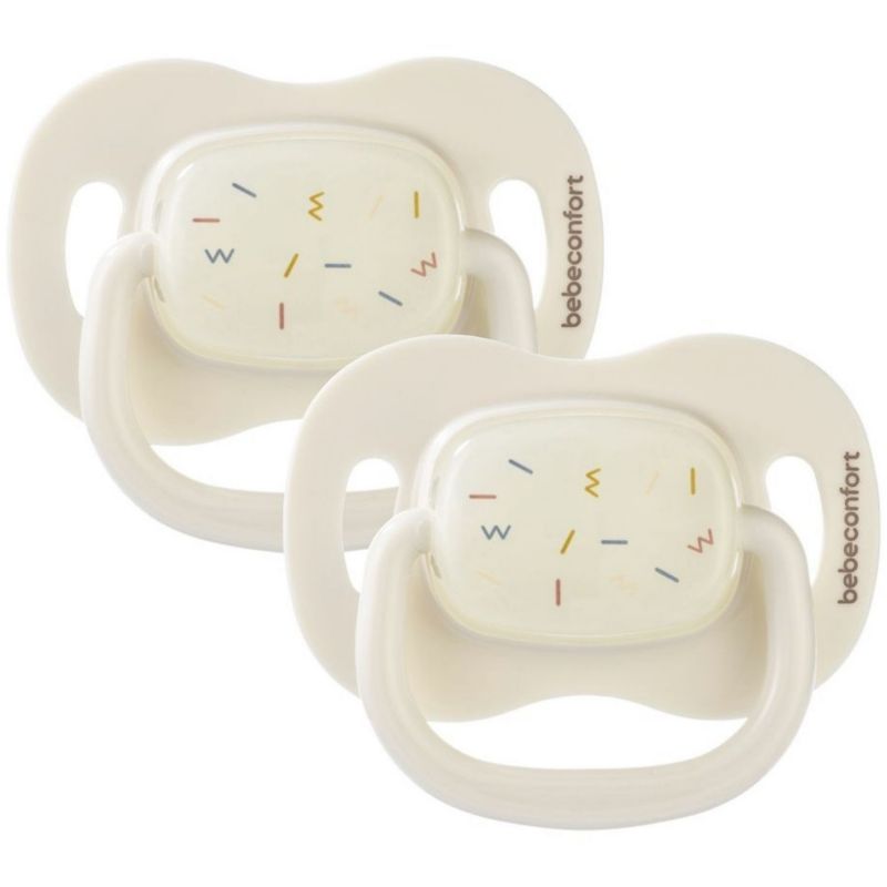 Lot de 2 sucettes réversibles et phosphorescentes Sand (0 mois et +) Bébé Confort Produit 1