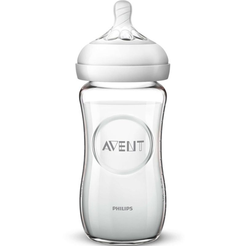 Biberon en verre Natural (240 ml) Philips AVENT