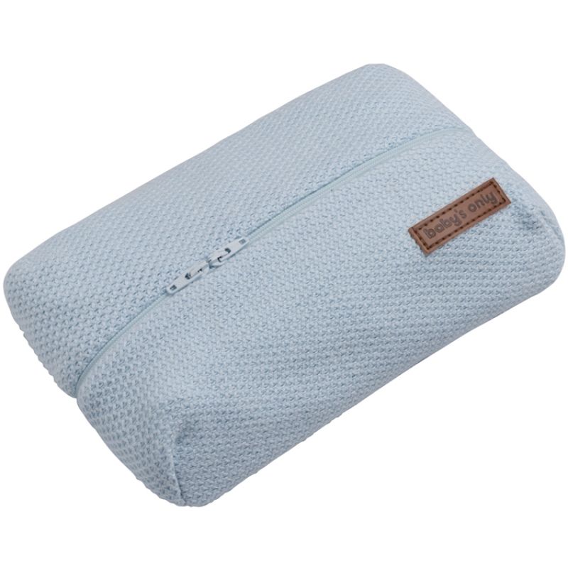 Pochette à lingettes bleu Classic Baby's Only