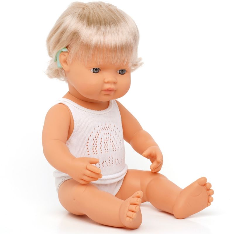 Poupée fille malentendante (38 cm) - Reconditionné Miniland Produit 1