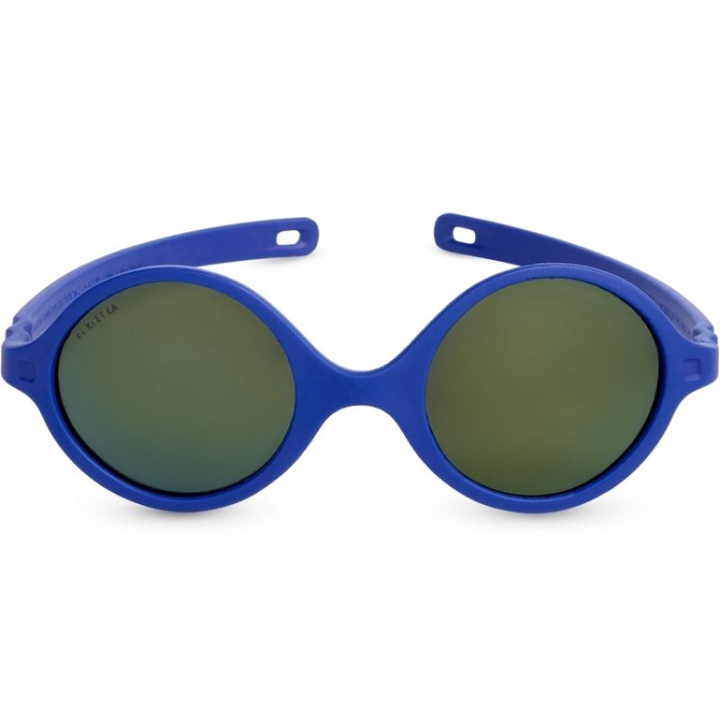Lunettes de soleil Diabola néon verres miroir Bleu électrique (0-12 mois) KI et LA