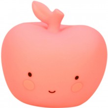 Petite veilleuse pomme rose  par A Little Lovely Company