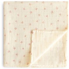Maxi lange en coton Bows (120 x 120 cm) - Mushie