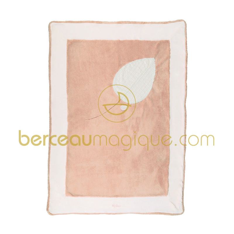 Couverture large Pure, en velours Kaloo