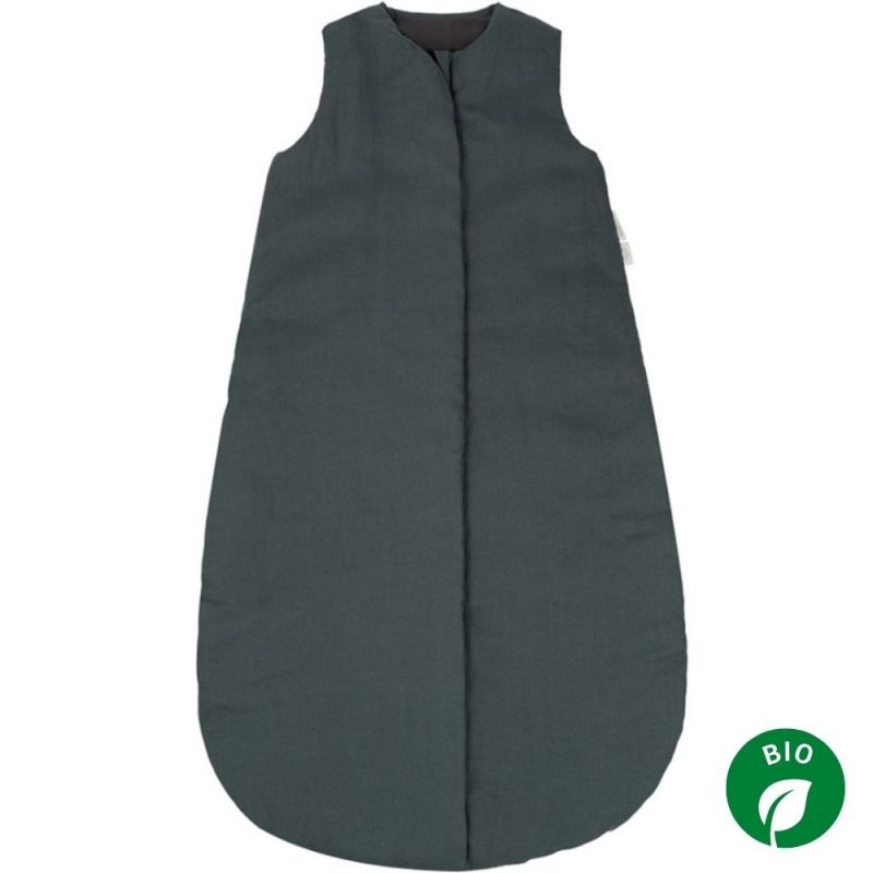Gigoteuse mi-saison Lin français green blue TOG 2 (6-18 mois) Nobodinoz