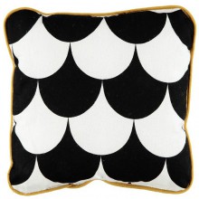 Coussin carré Joe Ecaille noire (19 x 19 cm)  par Nobodinoz