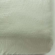 Drap housse en coton bio froissé Vert aqua (70 x 140 cm)  par Kadolis