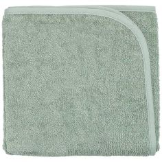 Serviette de toilette en éponge Vert (50 x 100 cm) - Trois Kilos Sept