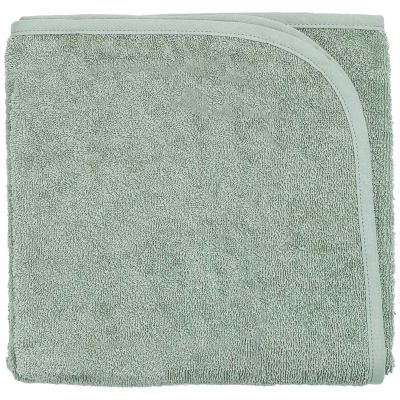 Serviette de toilette en éponge Vert (50 x 100 cm) Trois Kilos Sept