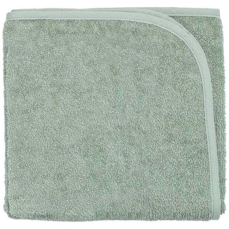 Serviette de toilette en éponge Vert (50 x 100 cm) Trois Kilos Sept Produit 1