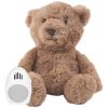 Peluche bruit blanc rechargeable Lou ours marron  par FLOW