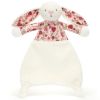 Doudou plat Lapin en fleurs Crème Jellycat Produit 2