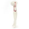 Doudou plat Lapin en fleurs Crème Jellycat Produit 4