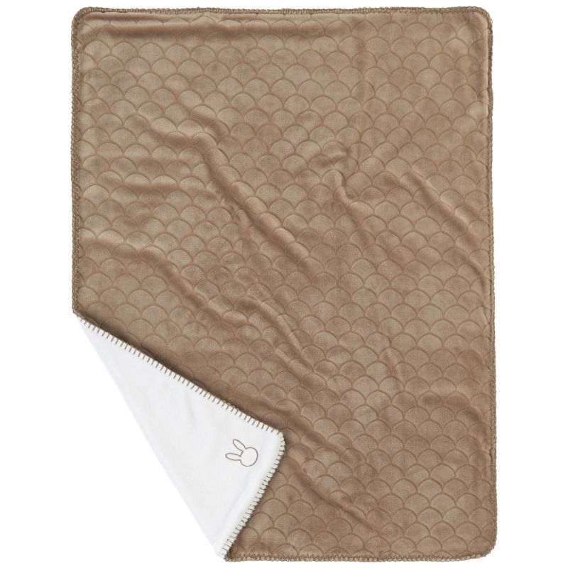 Couverture Supersoft Wavy Moka (75 x 100 cm) Nattou Produit 1