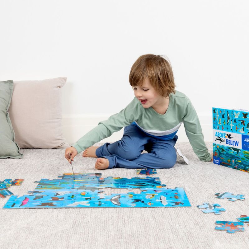 Puzzle Le ciel et la mer (48 pièces) Crocodile Creek Ambiance 4