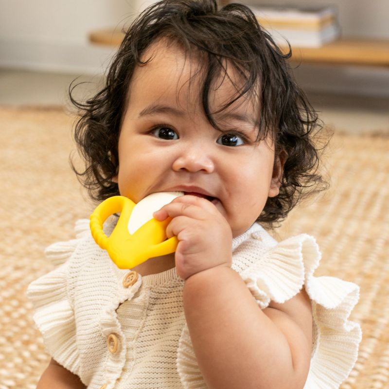 Anneau de dentition en silicone Banane Infantino Ambiance 3