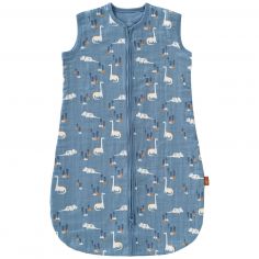 Gigoteuse légère double gaze de coton Dino (12-18 mois) - Fresk
