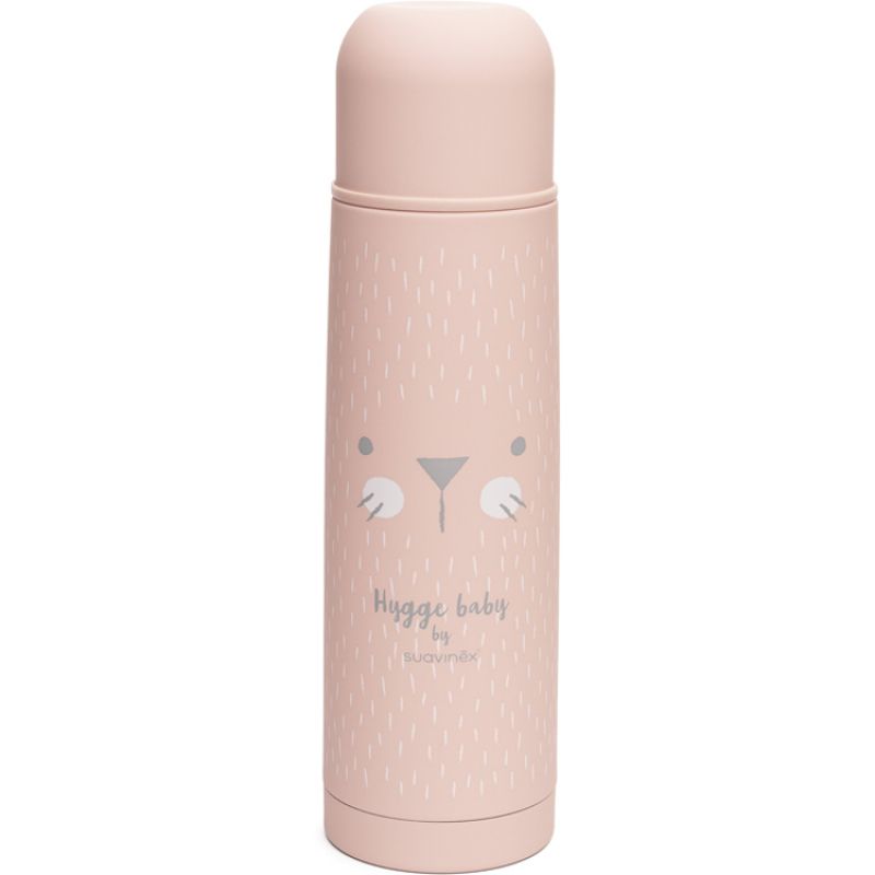 Thermos Hygge Baby lapin rose (500 ml) Suavinex