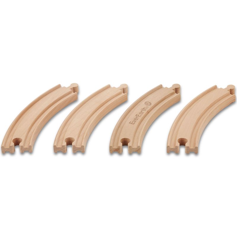 Set de rails en bois - incurvés EverEarth