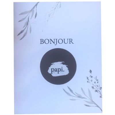 Carte Annonce De Grossesse A Gratter Bonjour Papi 8 X 10