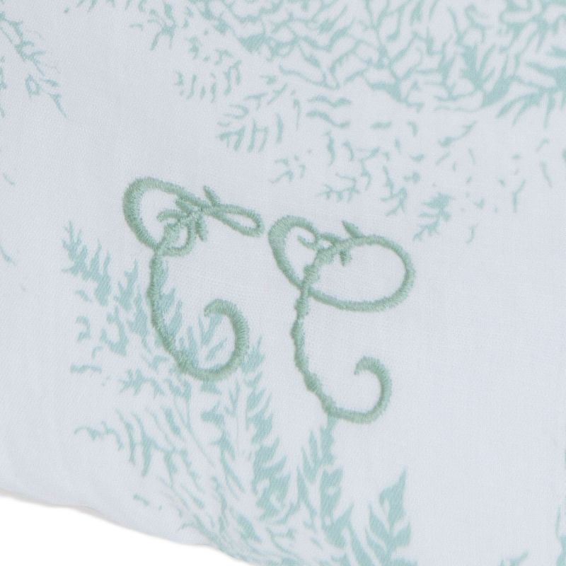 Panier de toilette imprimé Feuillage Vert Tartine et Chocolat Produit 3