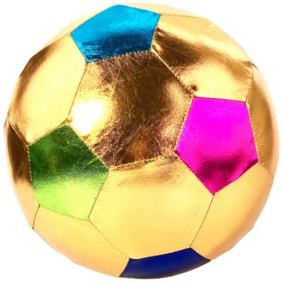 Ballon de foot Or Multicolore (22 cm)  par Ratatam