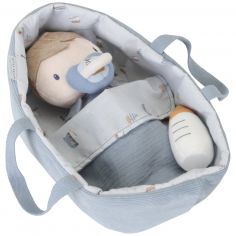 Set couffin et poupon bébé Jim - Little Dutch