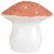 Variation Blanc, orange du produit Grande lampe veilleuse champignon Terra de la marque Egmont Toys