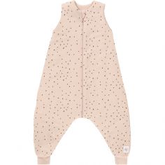 Combinaison pour dormir en coton bio rose poudré (1-2 ans) - Lässig 