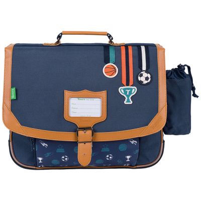 Cartable Les Fantaisies Paco Bleu (38 cm) Tann's