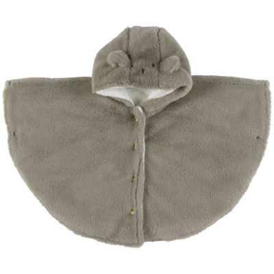 Poncho en Groloudoux Kaki (6-12 mois)