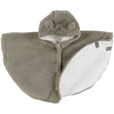Poncho en Groloudoux Kaki (6-12 mois)