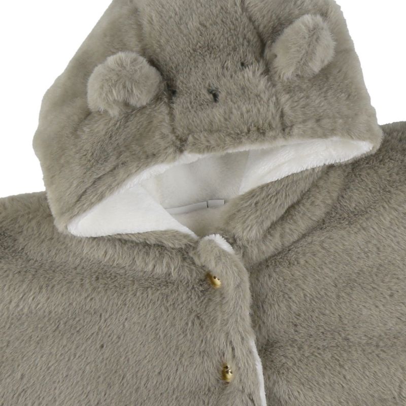 Poncho en Groloudoux Kaki (6-12 mois) Noukie's Produit 4