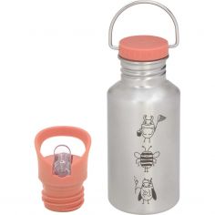 Gourde pour enfant inox Nature - Lässig 