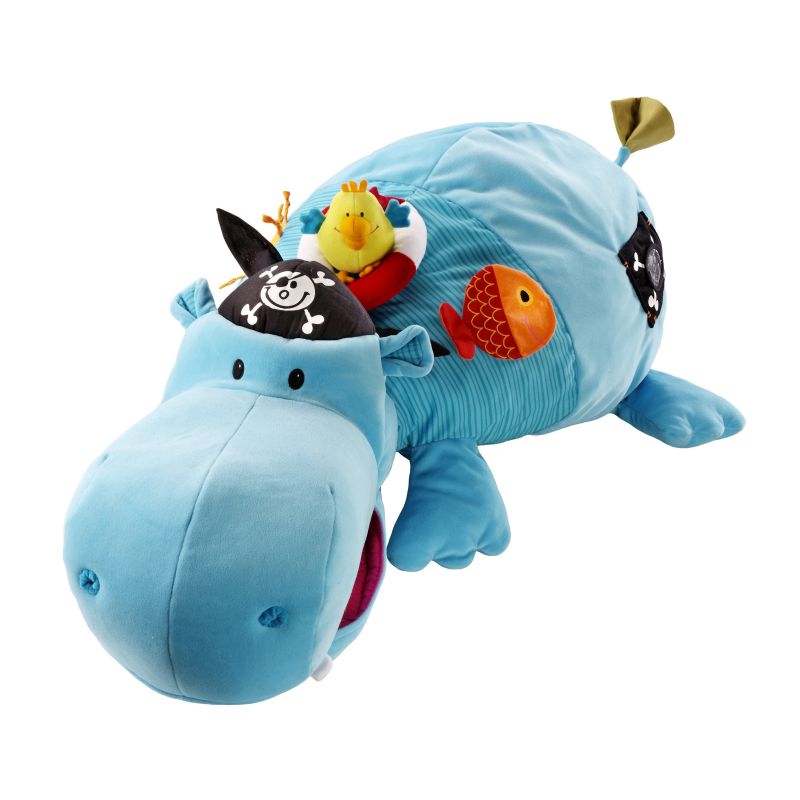 Arnold gros hippopotame d'activités (93 x 40 cm) Lilliputiens